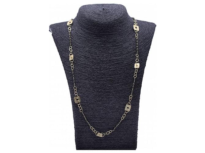 Autre Marque Yellow Gold and Spinels Necklace. Golden  ref.1223878