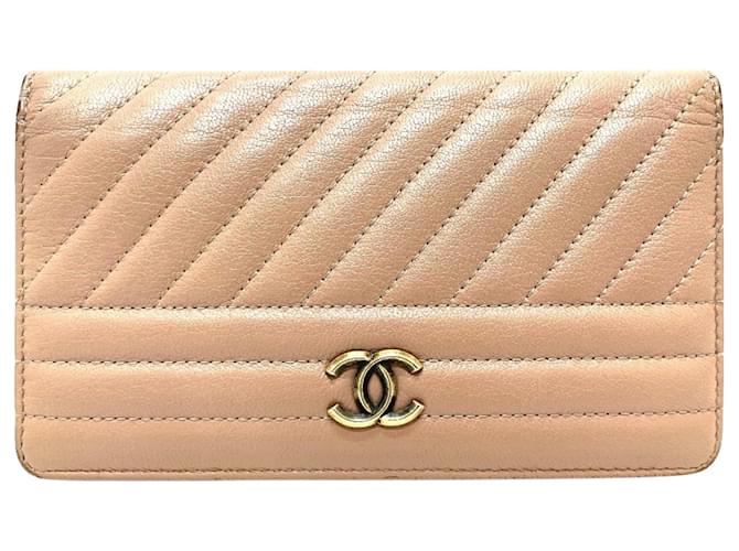 Timeless Chanel COCO Mark Orange Leather  ref.1223887