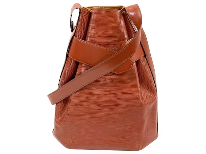 Louis Vuitton Sac d'epaule Brown Leather  ref.1223890