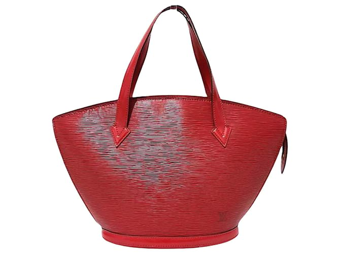 Louis Vuitton Saint Jacques Red Leather  ref.1223922