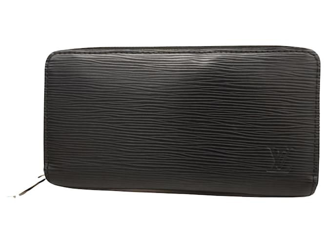 Louis Vuitton Portefeuille zippy Black Leather  ref.1223934
