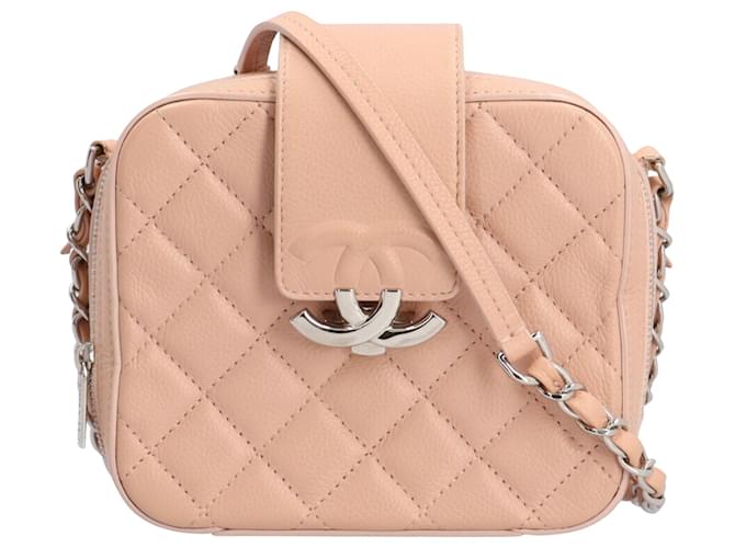 Timeless Chanel Matelassé Pink Leather  ref.1223984