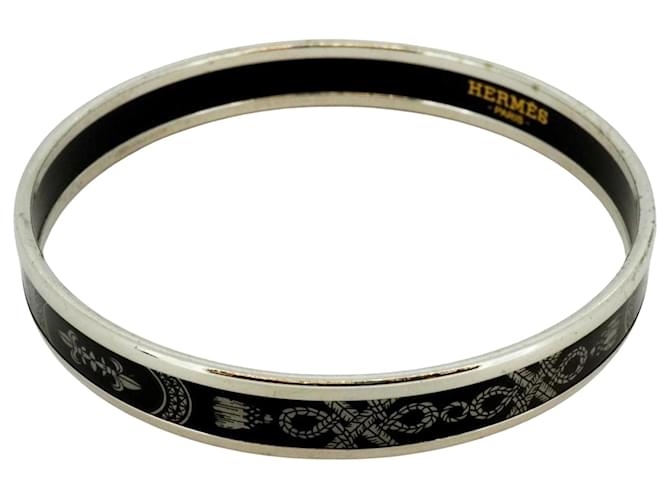 Hermès - Negro Metal  ref.1224011