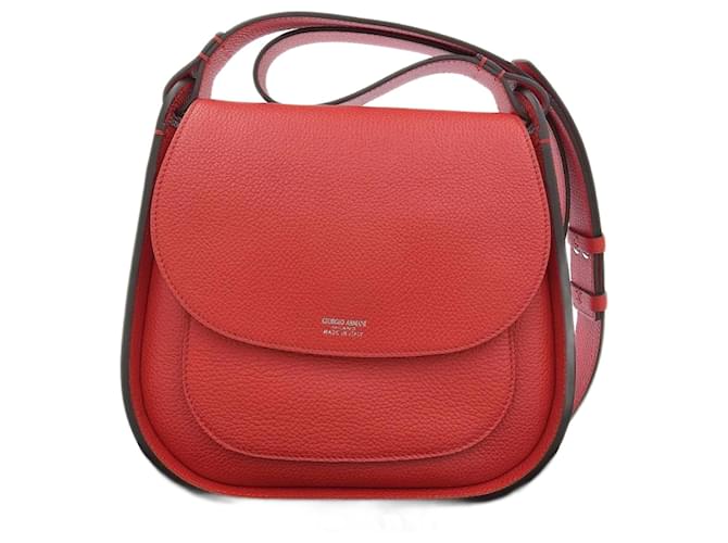 Armani Red Leather  ref.1224022