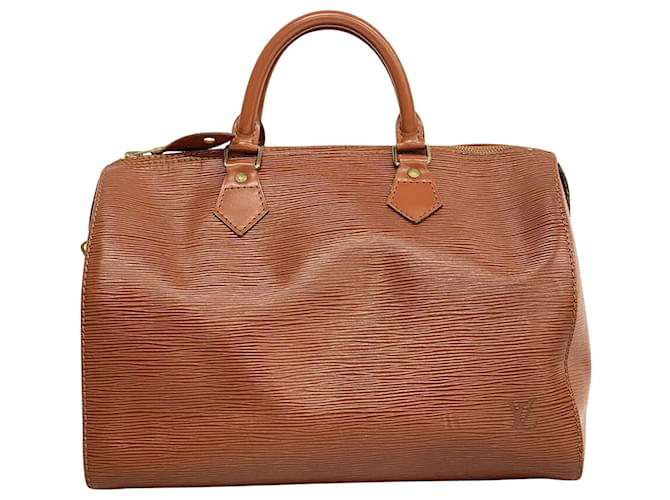 Louis Vuitton Speedy 30 Brown Leather  ref.1224078