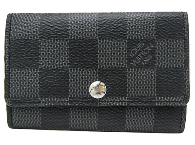 Louis Vuitton 6 key holder Grey Cloth  ref.1224123
