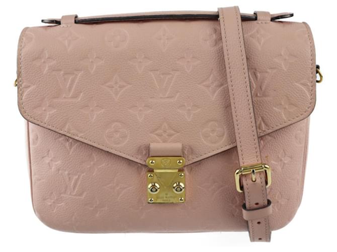 Louis Vuitton Metis Pink Leather  ref.1224127