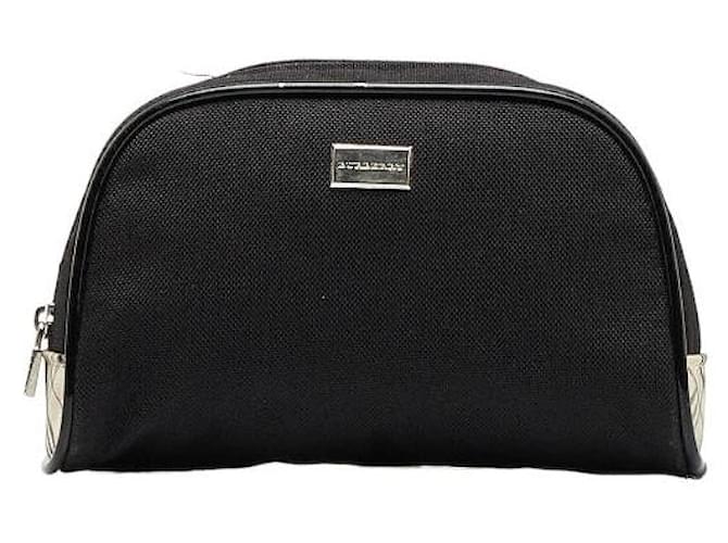 Burberry Canvas Clutch Bag Black Cloth  ref.1224163