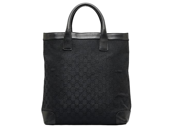 Gucci GG Canvas Tote Bag  002 1121 Black Cloth  ref.1224166