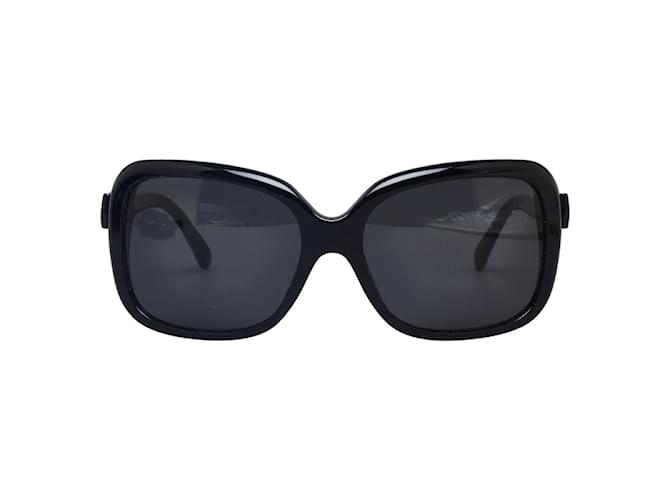 Chanel Square Tinted Sunglasses Plastic Sunglasses  5171-A in Good condition Black  ref.1224197