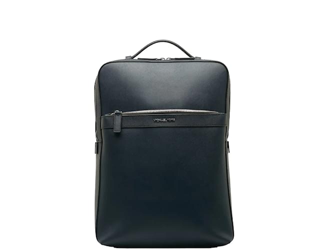 Michael Kors Saffiano Leather Backpack Black  ref.1224352