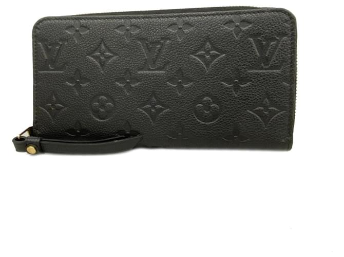 Zippy Louis Vuitton Negro Cuero  ref.1224411