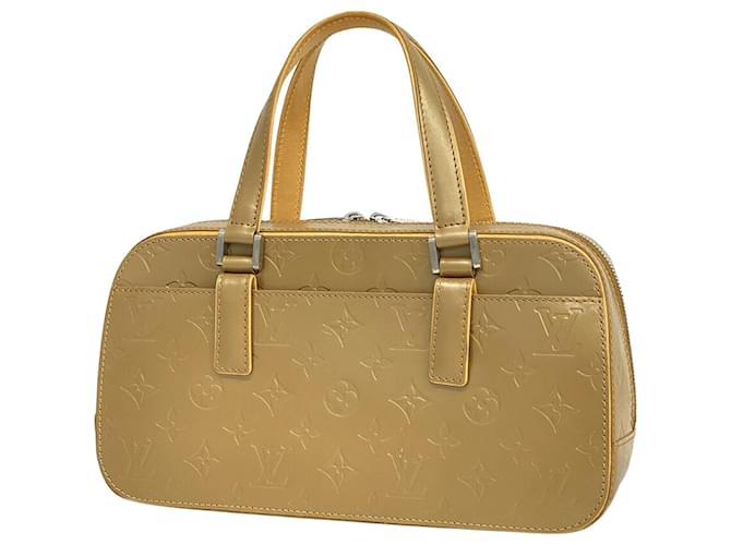 Louis Vuitton Shelton Golden Leder  ref.1224422