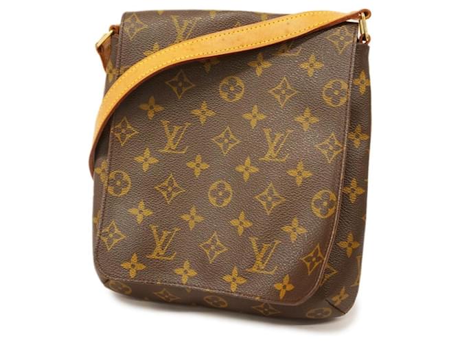 Louis Vuitton Musette Salsa Brown Cloth  ref.1224430