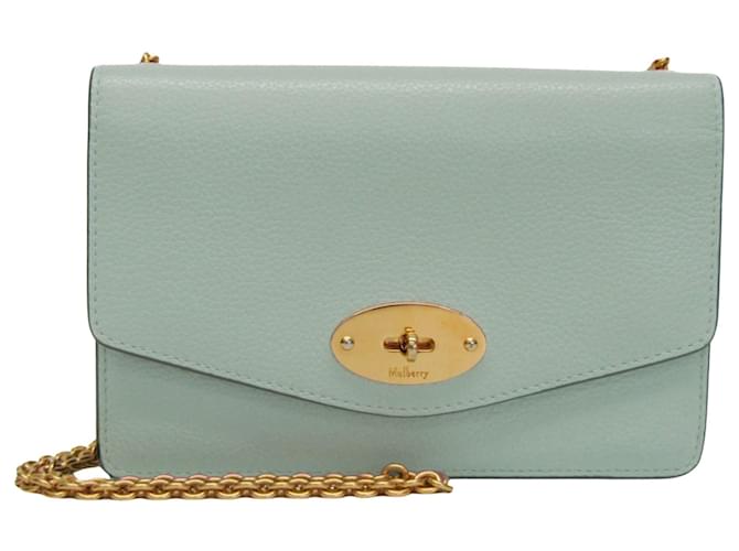 Mulberry Mûre Cuir Turquoise  ref.1224477
