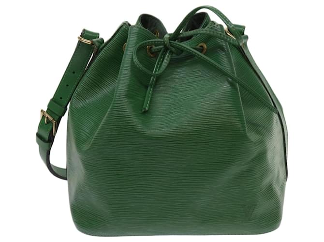 Noe Louis Vuitton Petit Noé Green Leather  ref.1224616