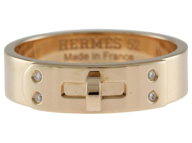 Hermès hermes kelly Or rose Doré  ref.1224635
