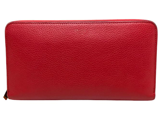 Céline Celine Red Leather  ref.1224679