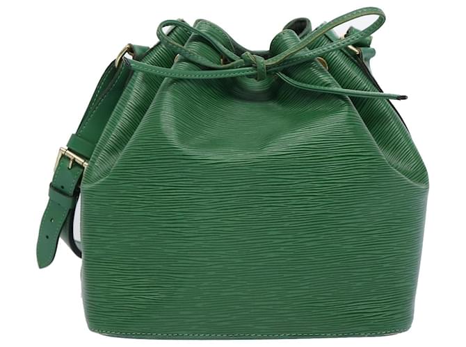 Noe Louis Vuitton Petit Noé Green Leather  ref.1224702