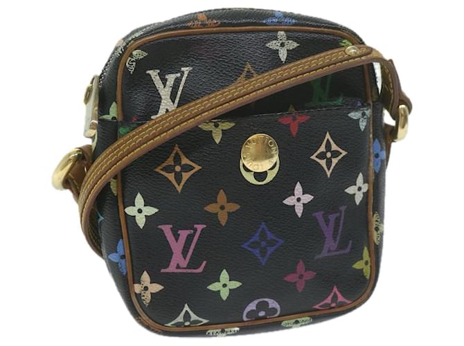 LOUIS VUITTON Monogram Multicolor lift Shoulder Bag Black M40056 LV Auth 64661  ref.1224756