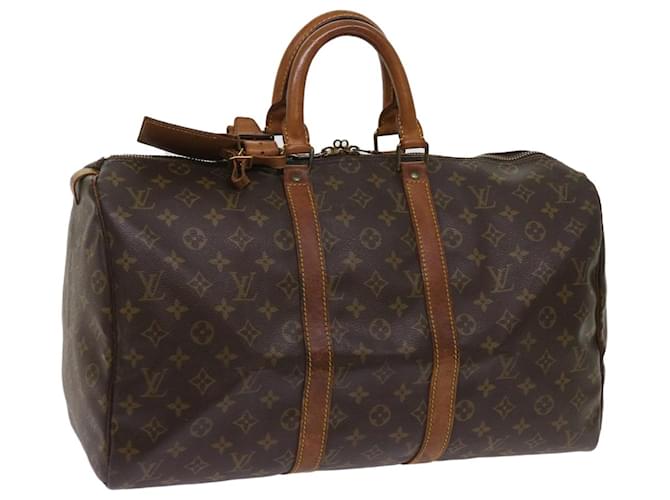 Louis Vuitton-Monogramm Keepall 45 Boston Bag M.41428 LV Auth 64450 Leinwand  ref.1224794