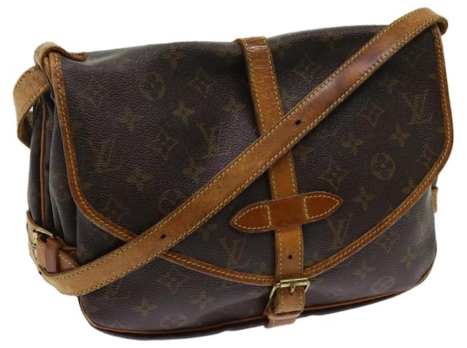 Louis Vuitton Monogram Saumur 30 Shoulder Bag M42256 LV Auth bs10650 Cloth  ref.1224818