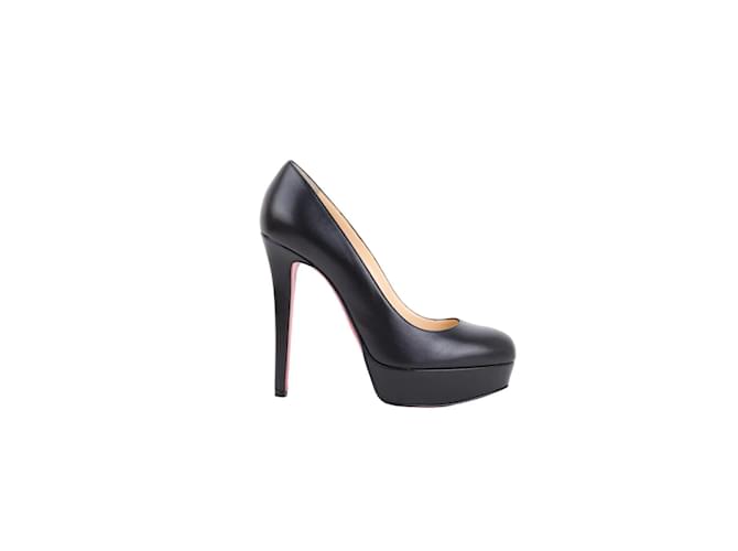 Christian Louboutin Bianca leather heels Black  ref.1224868