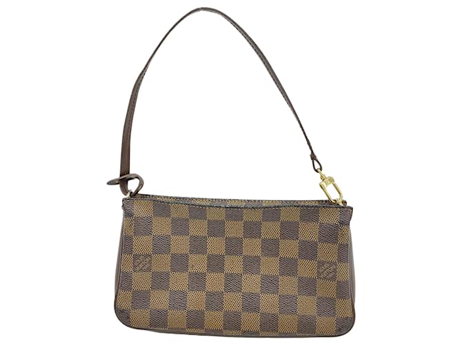 Louis Vuitton Pochette Accessoire Brown Cloth  ref.1224901