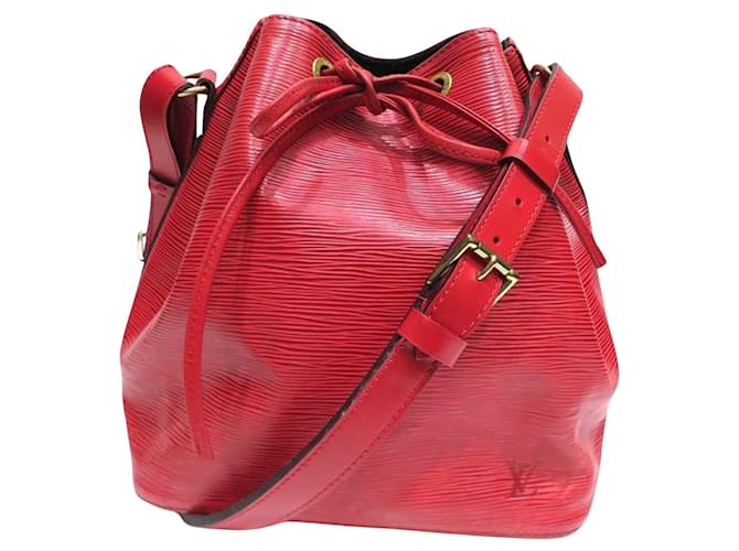 Noe Louis Vuitton Noé Red Leather  ref.1224978