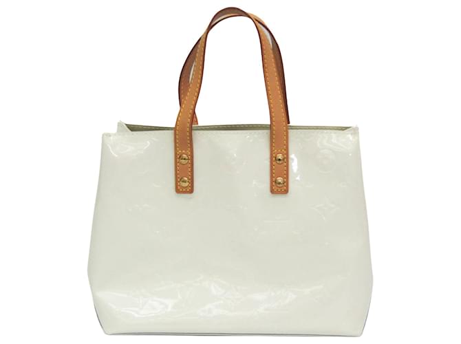 Louis Vuitton Reade White Patent leather  ref.1225025