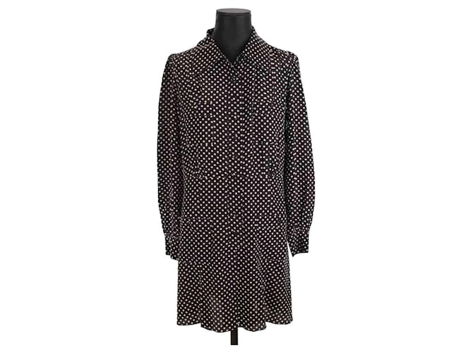 Marc Jacobs Robe noir Polyester  ref.1225060