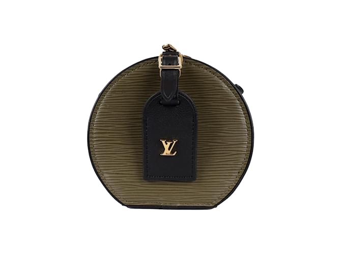 Louis Vuitton Epi Mini Boite Chapéu Caqui  ref.1225065