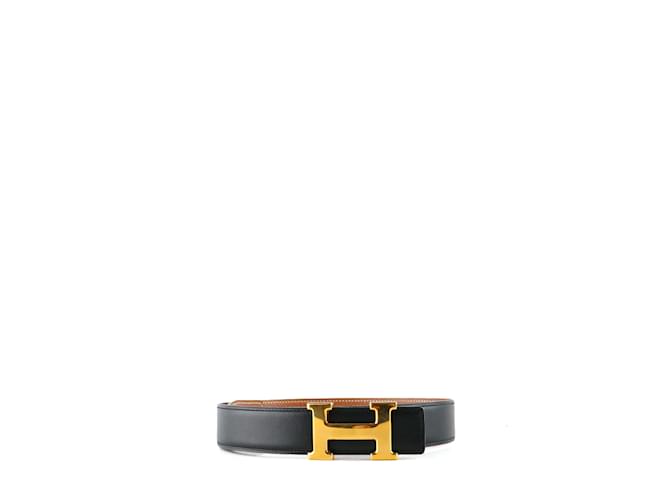 Hermès HERMES  Belts T.cm 70 leather Black  ref.1225082