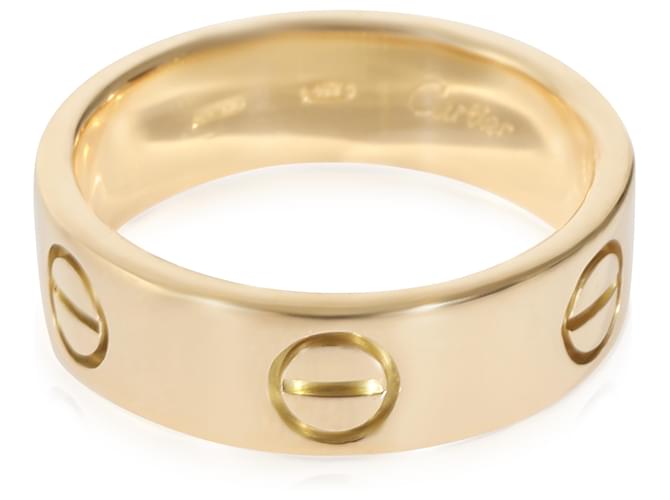 Cartier Love Ring 18K Yellow Gold, Tamanho 51 Ouro amarelo  ref.1225136