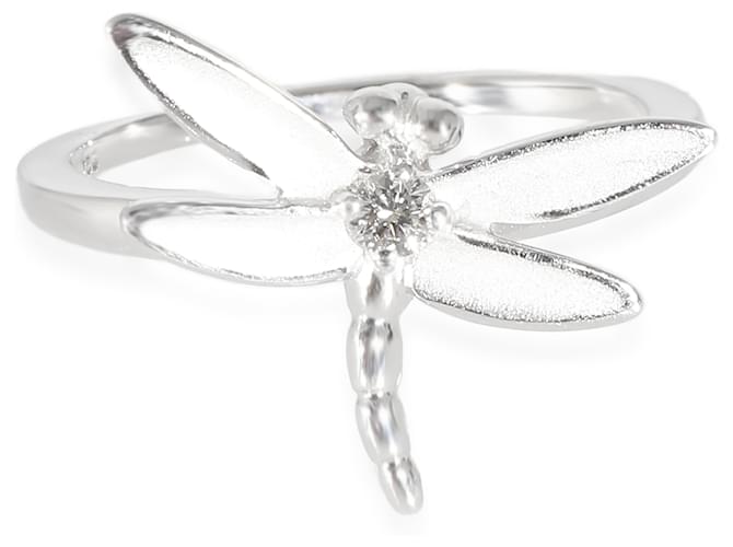 TIFFANY & CO. Dragonfly Ring in 18K white gold 0.08 ctw  ref.1225162