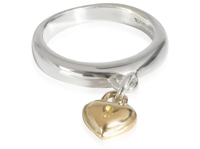 Argento Sterling Anello Tiffany Con Ciondolo A Cuore Collana