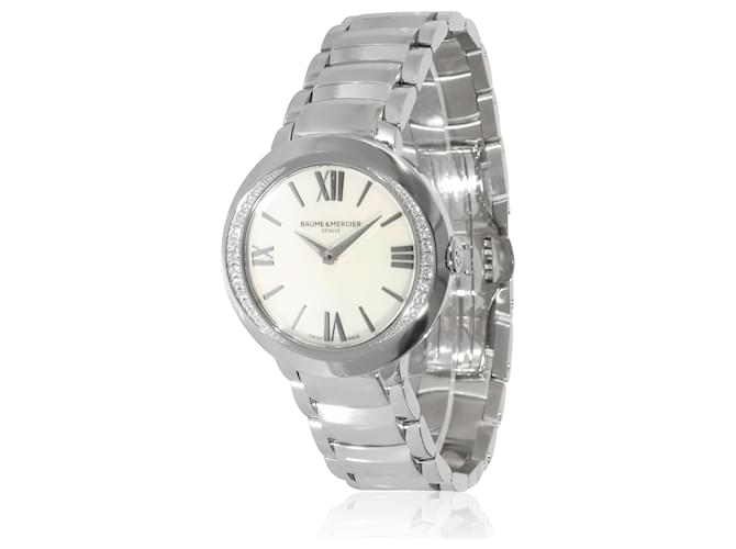 Baume & Mercier Promessa MOA10160 Relógio feminino em aço inoxidável  ref.1225344