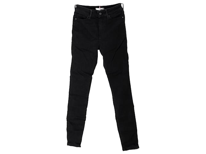 Tommy Hilfiger Harlem Ultra Skinny Fit-Jeans für Damen Schwarz Baumwolle  ref.1225520