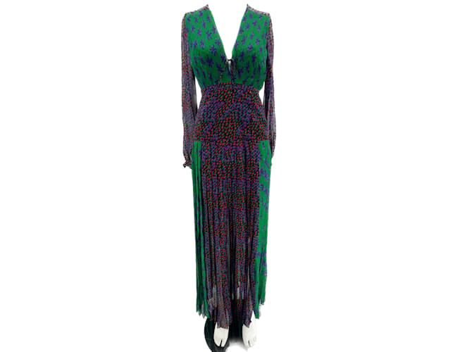 Autre Marque RAQUEL DINIZ  Dresses T.fr 38 silk Multiple colors  ref.1225626