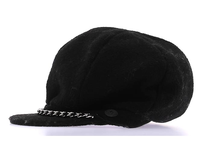 CHANEL  Hats T.International M Wool Black  ref.1225645