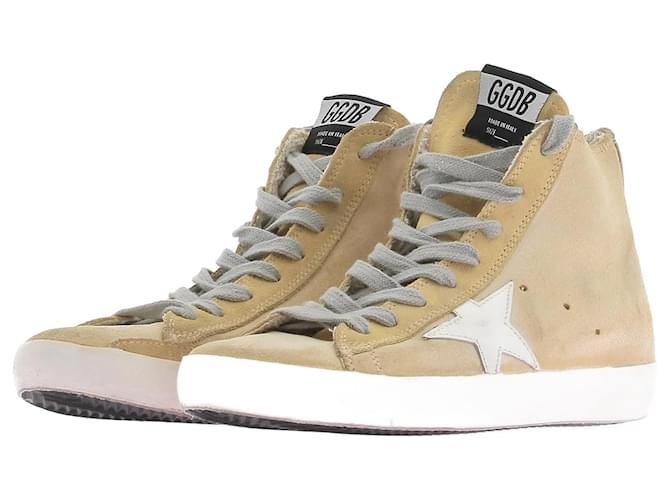 GOLDEN GOOSE  Trainers T.eu 37 leather Yellow  ref.1225646