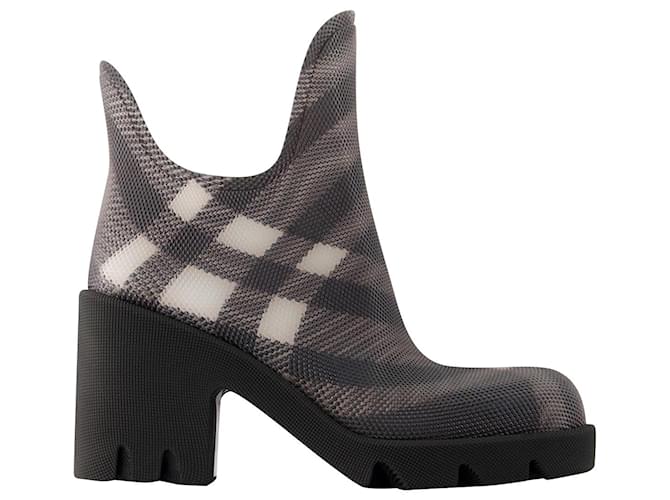 Lf Marsh Heel Ankle Boots - Burberry - Others - Black  ref.1225850