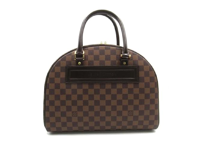 Louis Vuitton Damier Ebene Nolita  N41455 Brown Cloth  ref.1225976
