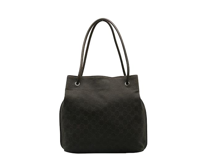 Gucci GG Canvas Tote Bag 101341 Brown Cloth  ref.1225990