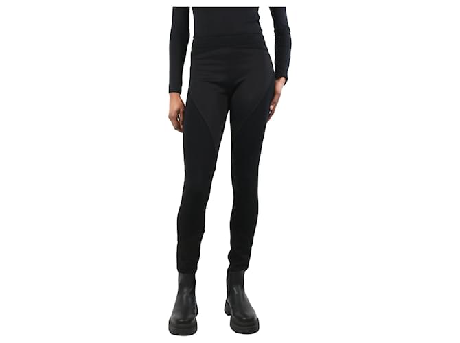 Givenchy Pantalón elástico negro - talla UK 8 Viscosa  ref.1226048