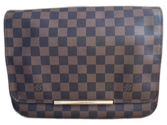 Louis Vuitton Hoxton Brown Leather  ref.1226054