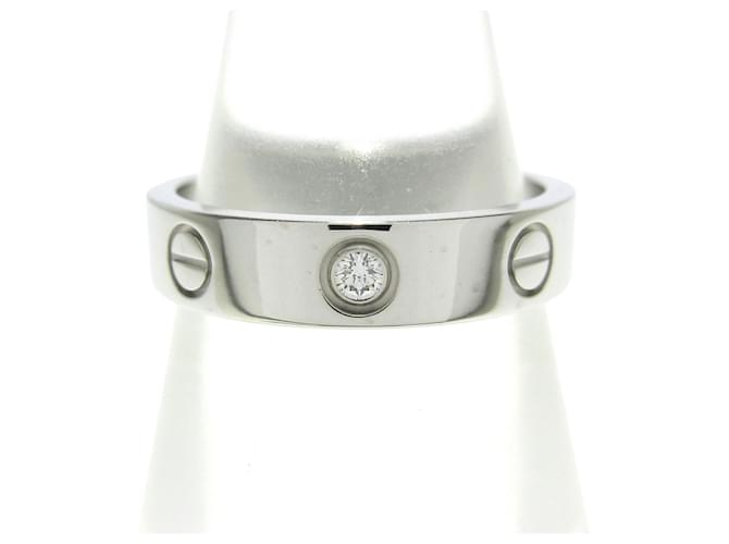 Cartier Love Silvery White gold  ref.1226120