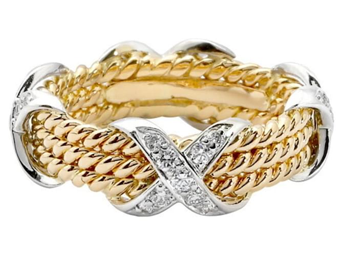 Tiffany & Co Jean Schlumberger Dourado Ouro amarelo  ref.1226139