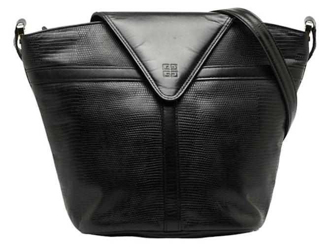 GIVENCHY Black Leather  ref.1226153