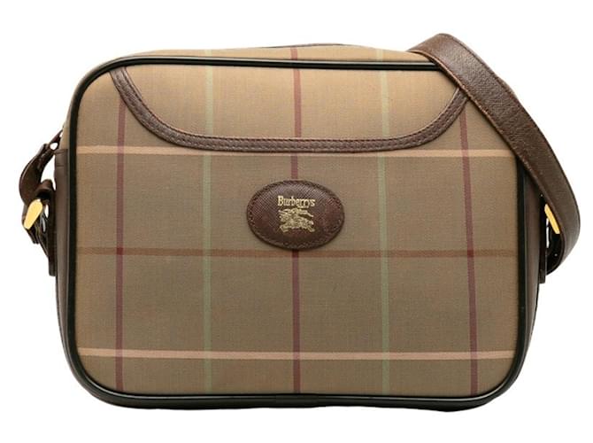 Burberry Plaid Brown Cloth  ref.1226219